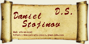 Daniel Stojinov vizit kartica